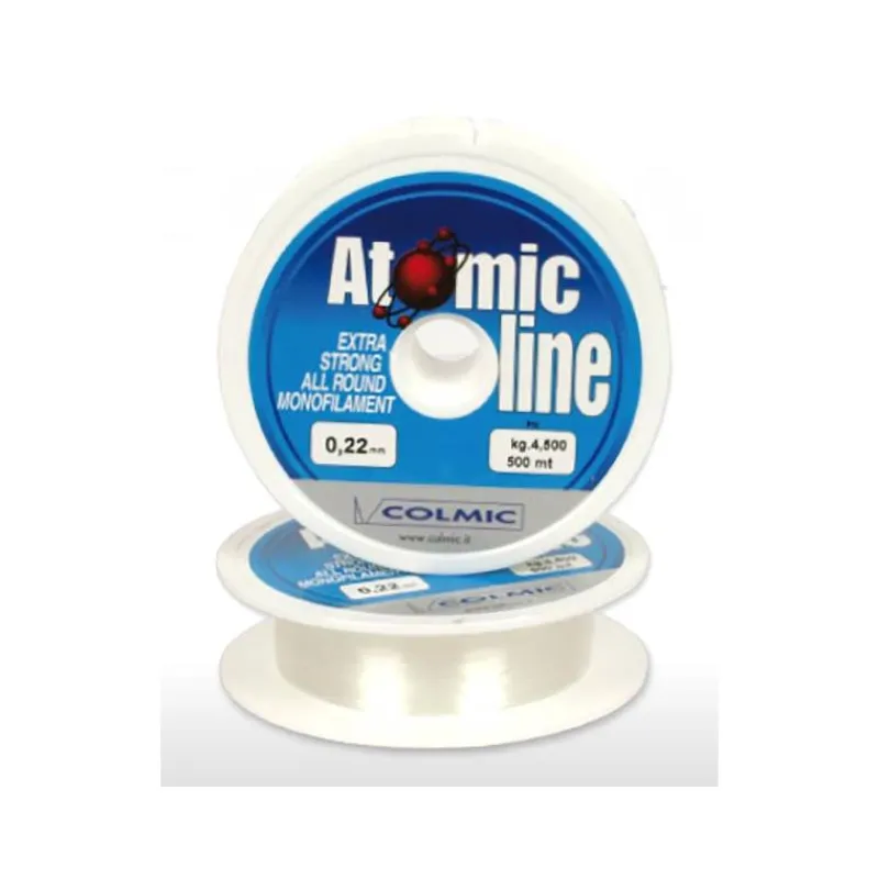 Colmic Nylon Atomic - 500M * Fils - Tresses - Bdl Carnassier|Tresses - Fils - Bdl Mer