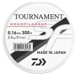 Daiwa Nylon Tournament Sf - Gris Clair - 300M * Fils - Tresses - Bdl Carnassier