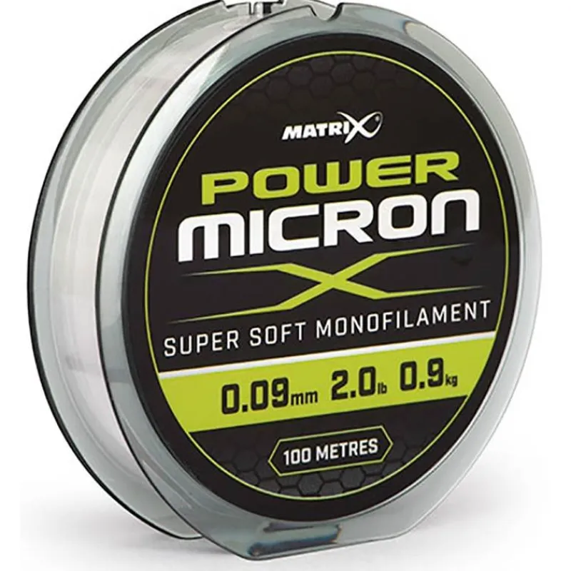 Fox Matrix Nylon Power Micron X - 100M * Fils - Tresses Coup & Anglaise