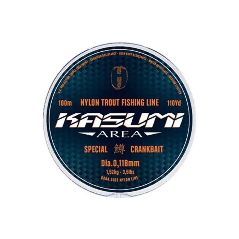 Herakles Nylon Kasumi Dark Blue - 100M * Fils Truite