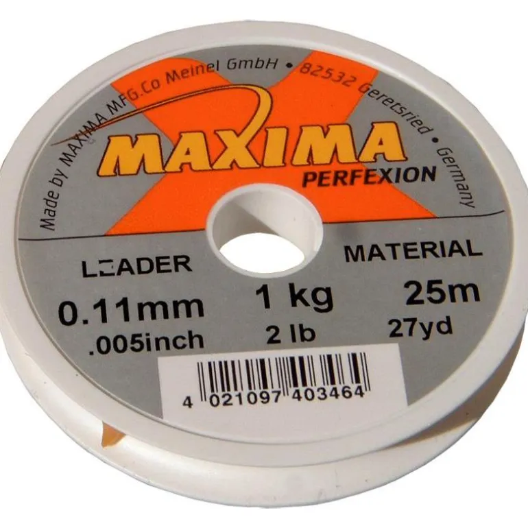 Nylon Mouche Maxima Perfexion Spécial Pointe Bas De Ligne - Cristal