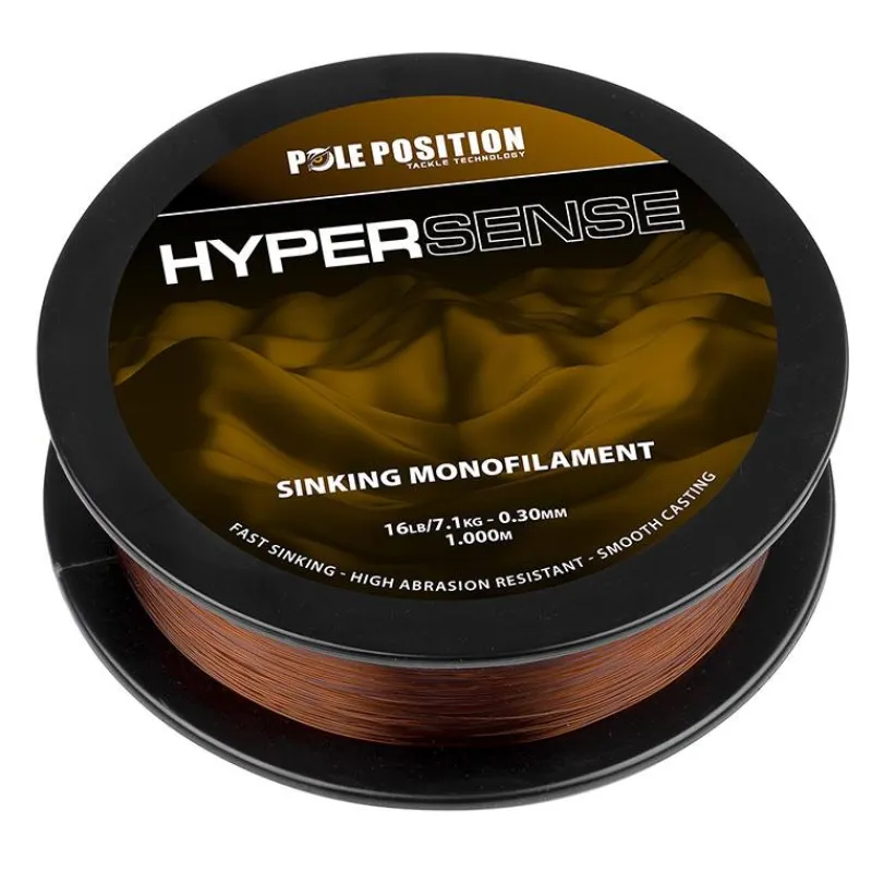 Pole Position Nylon Hypersense Mono - 1000M * Fils - Tresses Carpe