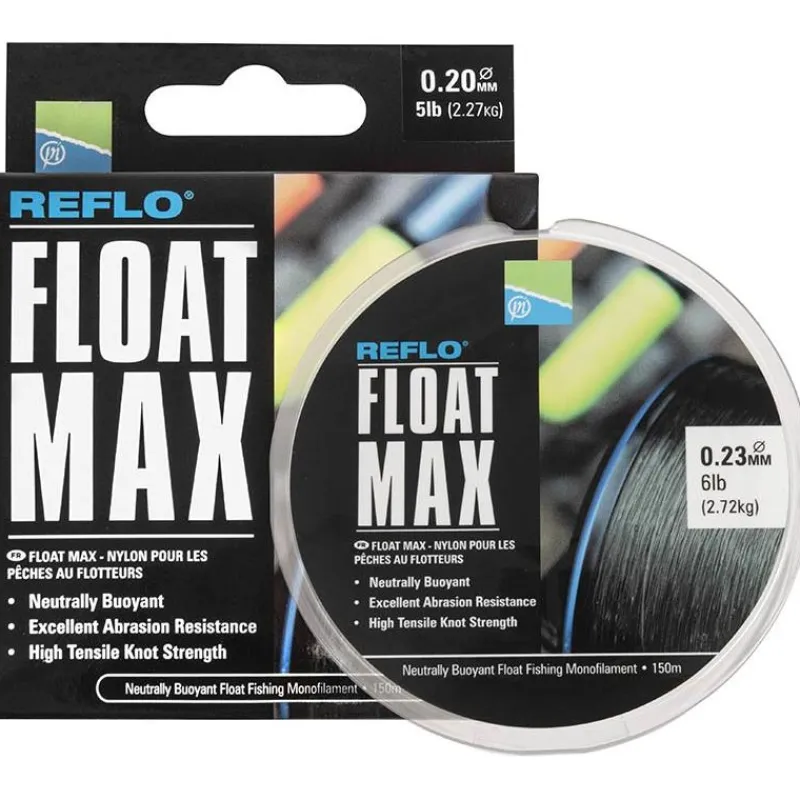 Preston Innovations Nylon Reflo Float Max - 150M * Fils - Tresses Coup & Anglaise