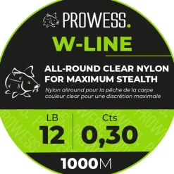 Prowess Nylon W-Line - 1000M * Fils - Tresses Carpe