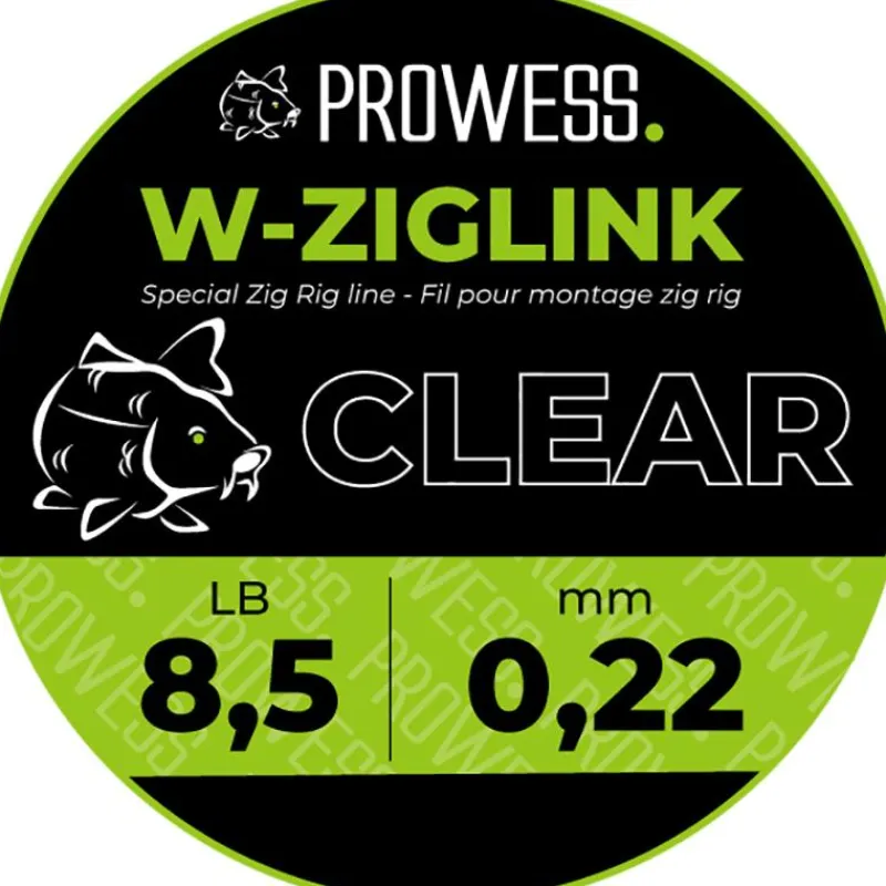 Prowess Nylon W-Ziglink - 100M * Fils - Tresses Carpe