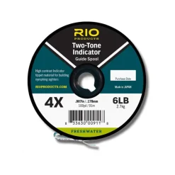 Rio Nylon 2 Tone Indicator - Noir/Blanc * Fils Mouche