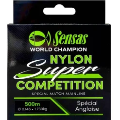 Sensas Nylon Super Competition - 500M * Fils - Tresses Coup & Anglaise