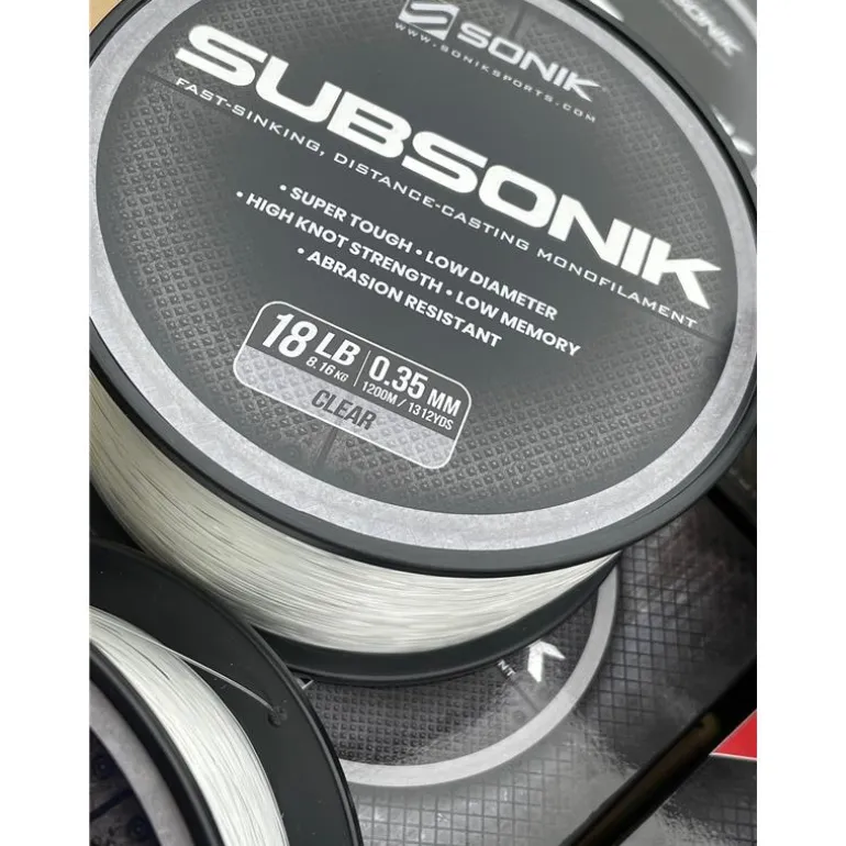 Nylon Sonik Subsonik Mono Clear - 1200M