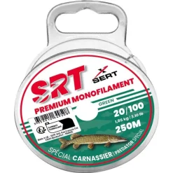 SRT Nylon Special Carnassier Vert - 150M * Fils - Tresses - Bdl Carnassier