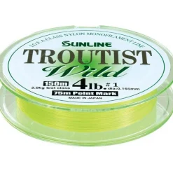 Sunline Nylon Troutist Wild - 150M * Fils Truite