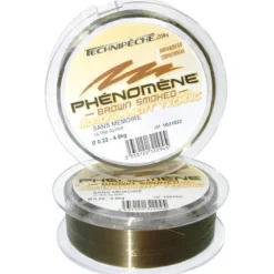 Technipêche Nylon Phenomene Brown Smoked * Fils - Tresses Carpe