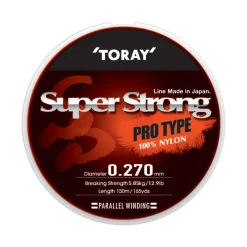 Toray Nylon Super Strong - 150M Gold * Fils - Tresses - Bdl Carnassier|Tresses - Fils - Bdl Mer