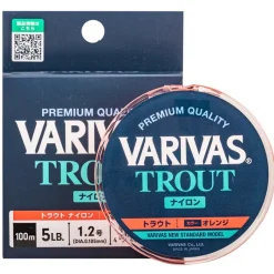 Varivas Nylon Trout Nylon Orange - 100M * Fils Truite