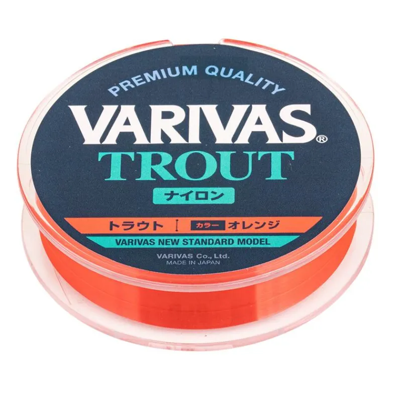 Varivas Nylon Trout Nylon Orange - 100M * Fils Truite