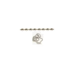 JMC Oeil Chaine Micro Argent * Fly Tying
