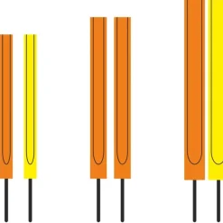 Garbolino Pack Antennes Insert Pour Wagglers Competition Sp - Par 6 * Montage Ligne