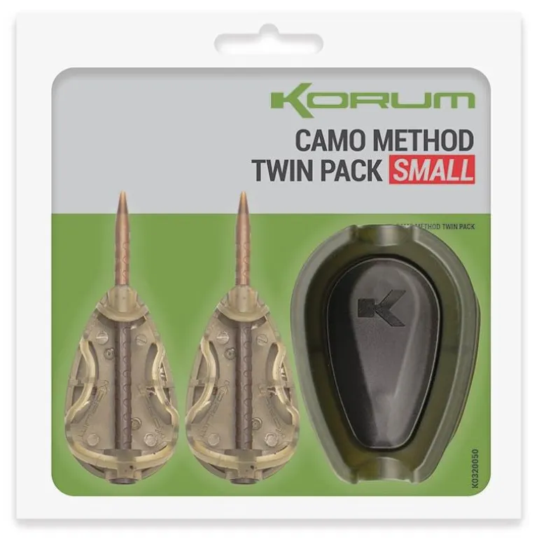 Pack Feeder Korum Camo Method Twin Pack