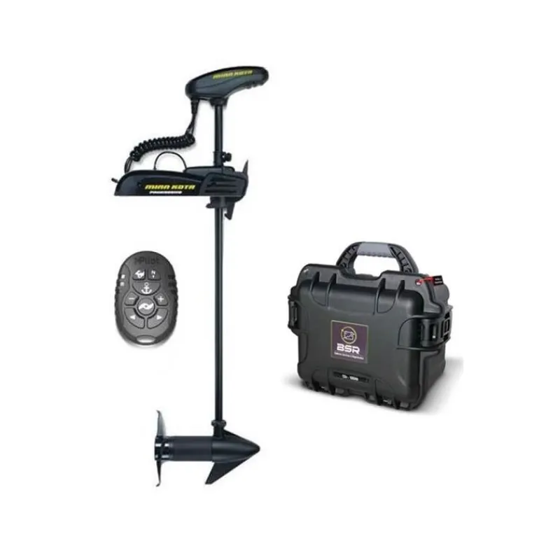 Minn Kota Pack Moteur Electrique Powerdrive Spotlock 45Lbs Gps Et Batterie Bsr Prestige 12V 5Amp * Moteurs Électriques Bateau