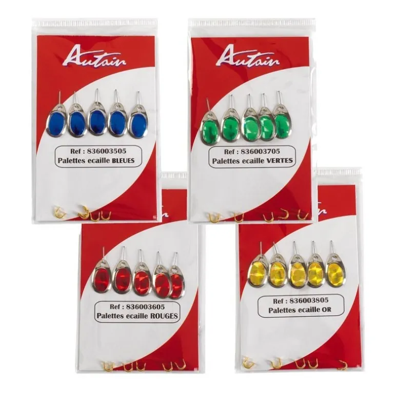 Palettes Ecailles + Etriers Autain - Par 5