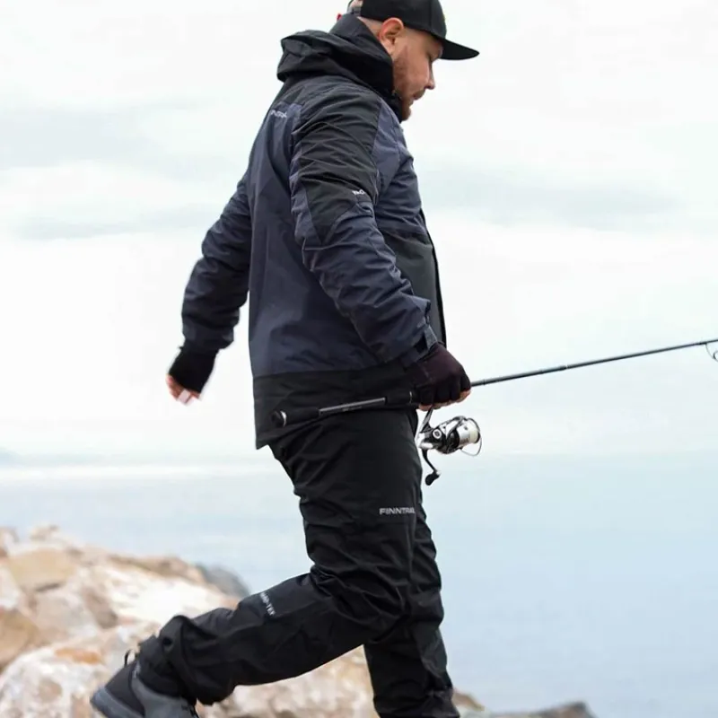 Finntrail Pantalon Homme Imperméable Lightsuit - Graphite * Wading|Wading