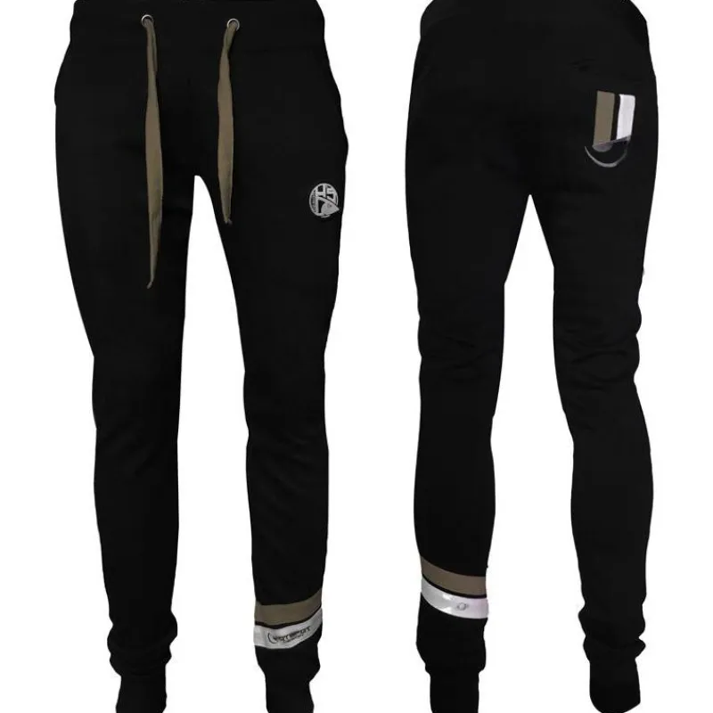 Hot Spot Design Pantalon Homme Hsd Stripes Brown - Noir * Pantalons, Salopettes & Shorts