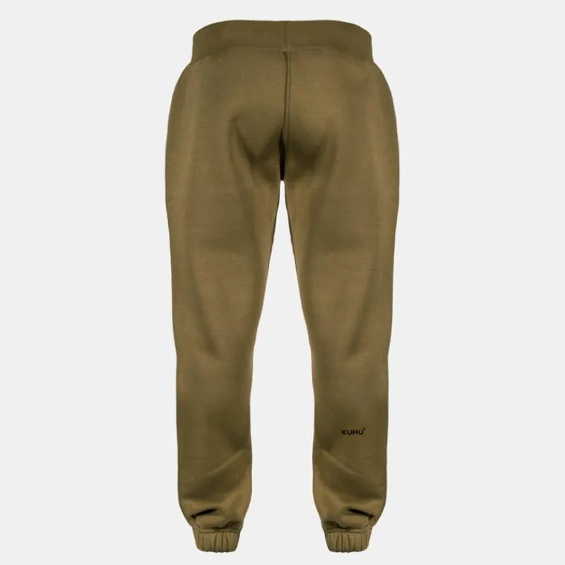 Kumu Pantalon Homme Joggers Long - Kaki * Pantalons, Salopettes & Shorts