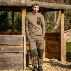 Nash Pantalon Homme Zt Lite Dry Pack - Kaki * Pantalons, Salopettes & Shorts