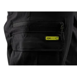 Pantalon Homme Ridge Monkey Apearel Lightweight Classic Cargo Trousers - Noir