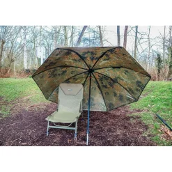 Zebco Parapluie Flecktarn Brolly - Camo * Parapluies
