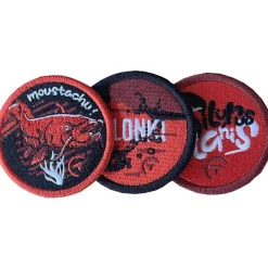 Sur vos traces Patch Personnalisé - Collection Siluriste * Bonnets, Tours De Cou & Gants|Calendriers De L'Avent