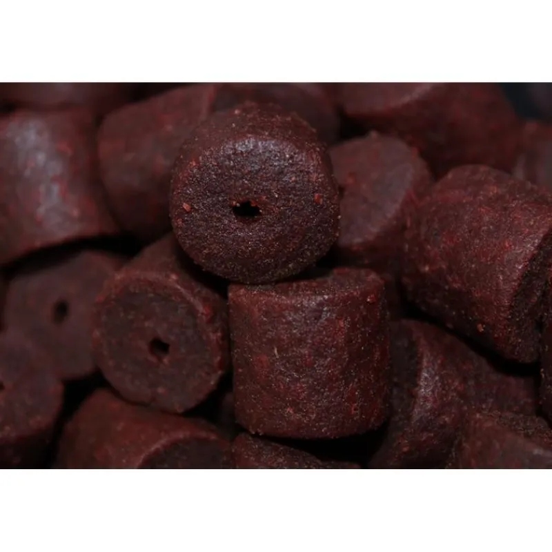 Pro Elite Baits Pellet Percé Drilled Red Hallibut Pellets * Appâts Carpe