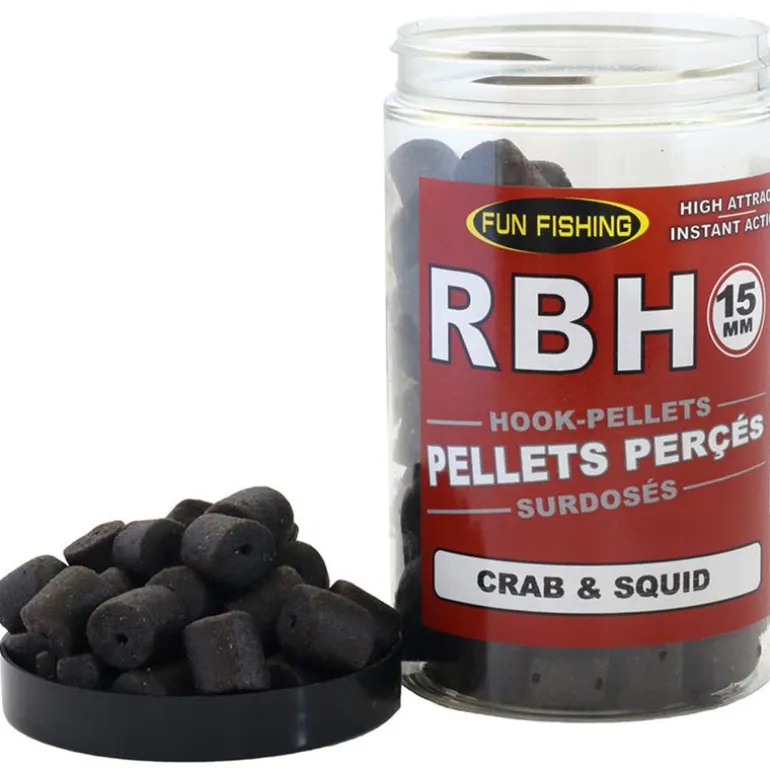 Pellets Perçés Fun Fishing Rbh Surdosés