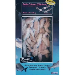 Pexeo Petits Calamars Chipirons Entiers Surgelés Ready'x * Appâts Naturels - Amorces