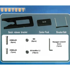 Plaque Haswing Quick Release Cayman B Gps 120Lbs 36V Modèles 2025