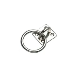 Pike n Bass Platine Inox Pike'n Bass Avec Anneau * Ancres