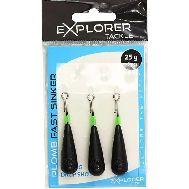 Explorer Tackle Plomb Fast Sinker * Plombs