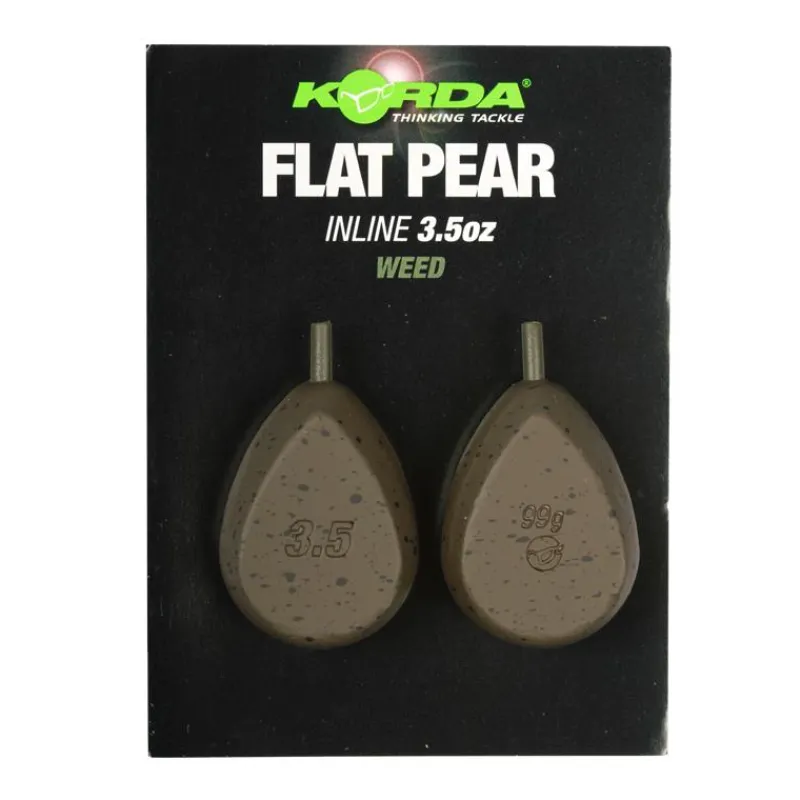 Korda Plomb Inline Flat Pear * Montages Carpe