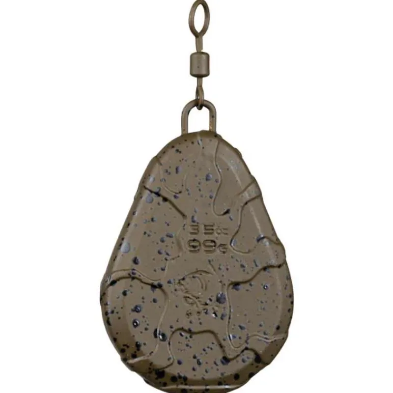 Nash Plomb Super Flat Pear Swivel Lead * Montages Carpe