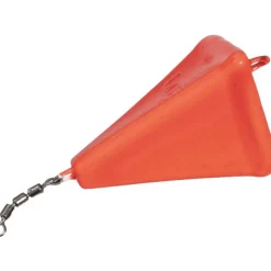 Zebco Plomb Flatty Scratcher Lead - Rouge Fluo * Plombs