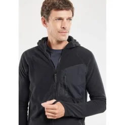 Bermudes Polaire Homme Plouha Polartech - Noir * Sweats & Polaires