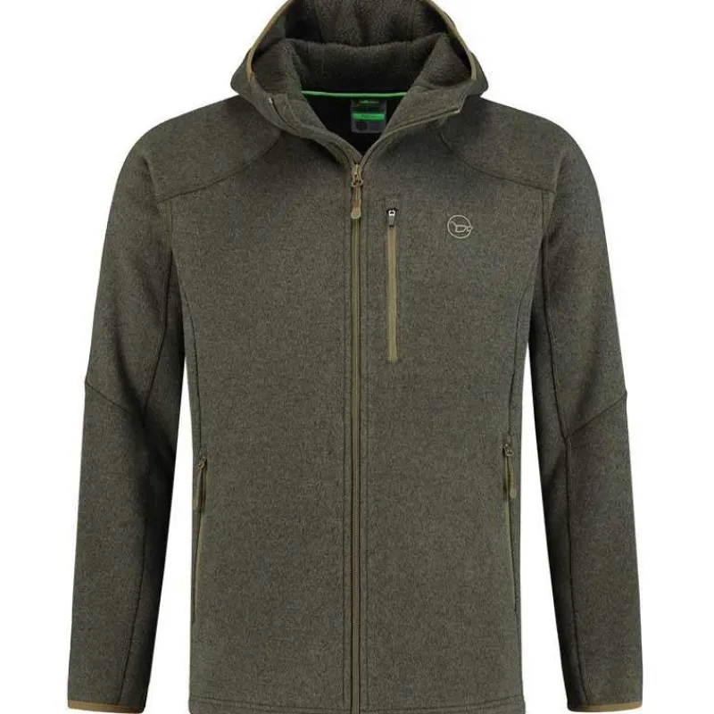 Korda Polaire Homme Kore Polar Fleece Jacket - Kaki * Sweats & Polaires