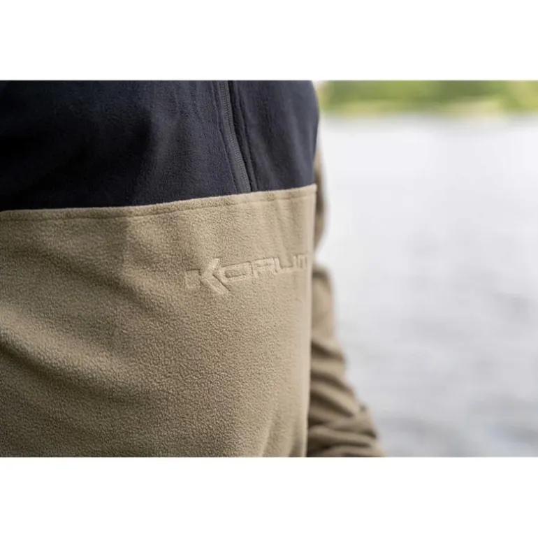 Polaire Homme Korum Embossed Microfleece - Kaki