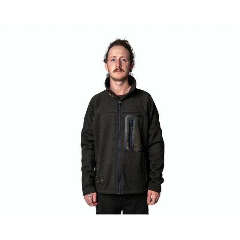 Nash Polaire Homme Zero Tolerance Nordic Fleece Zipped Jumper - Camo * Sweats & Polaires