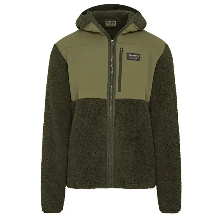 Polaire Homme Trakker Techpro Sherpa Jacket - Vert