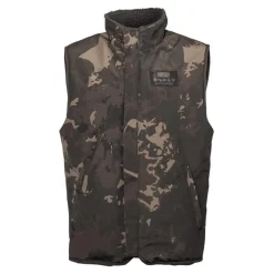 Nash Polaire Sans Manche Homme Zero Tolerance Sherpa Fleece Reversible Body Warmer - Camo * Sweats & Polaires