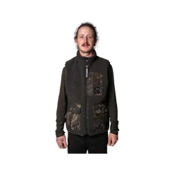 Nash Polaire Sans Manche Homme Zero Tolerance Sherpa Fleece Reversible Body Warmer - Camo * Sweats & Polaires