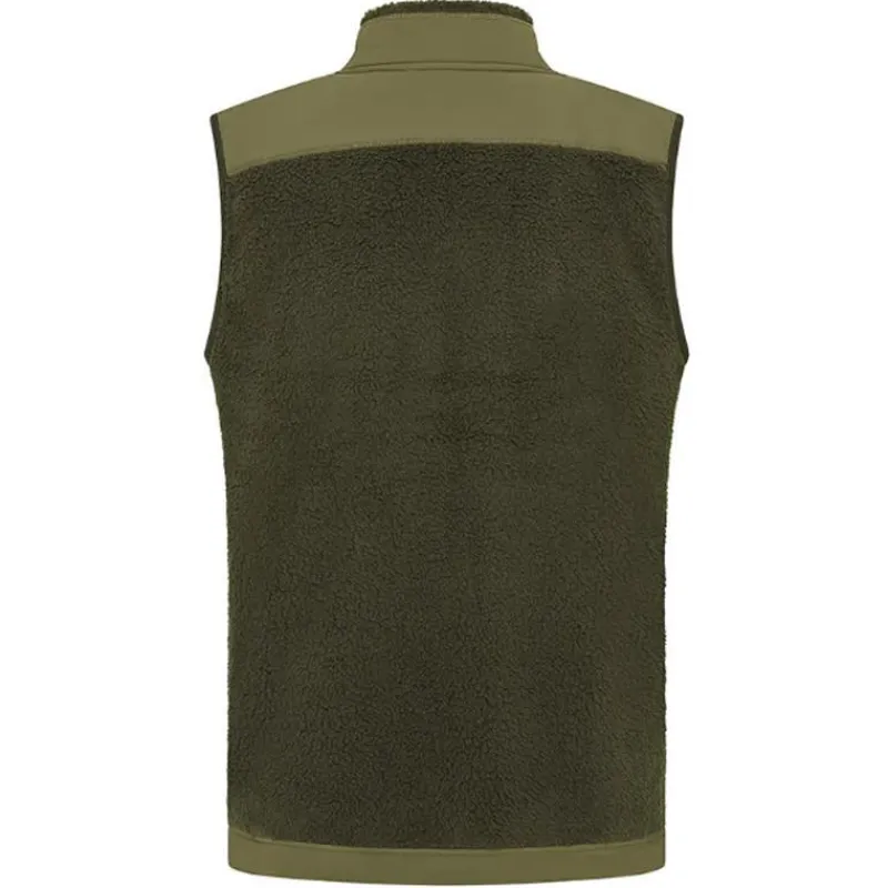 Trakker Polaire Sans Manche Homme Techpro Sherpa Jacket - Vert * Vestes De Pêche