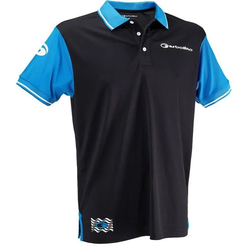 Garbolino Polo Homme Competition - Noir/Bleu * T-Shirts, Polos & Chemises