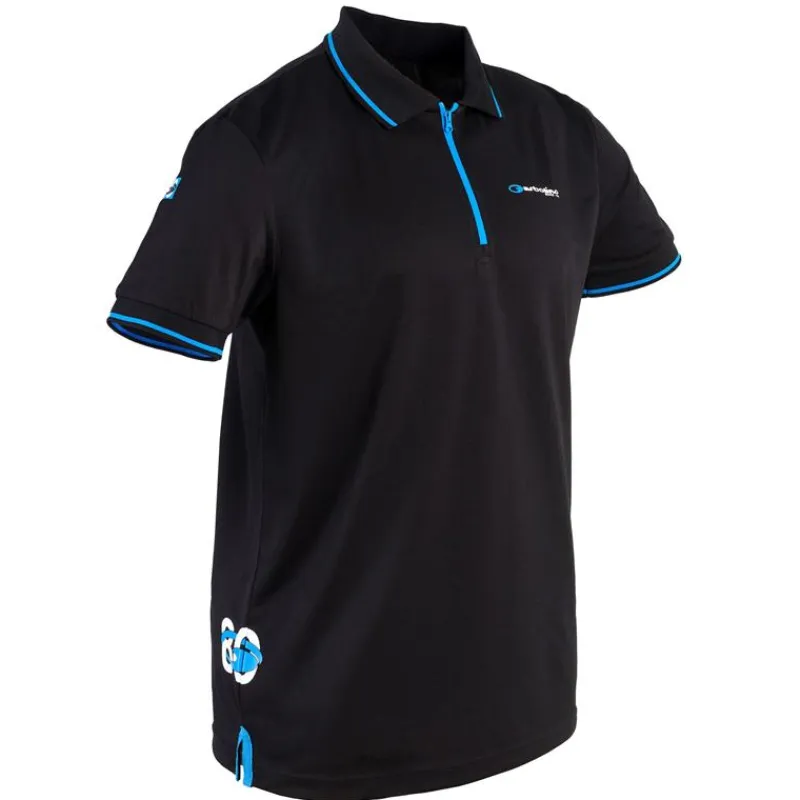 Garbolino Polo Homme 80'S Series Respirant - Noir * T-Shirts, Polos & Chemises