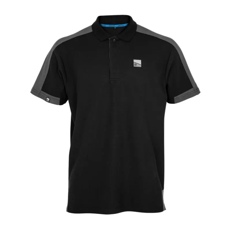 Preston Innovations Polo Homme Core Collection Polo - Noir * T-Shirts, Polos & Chemises